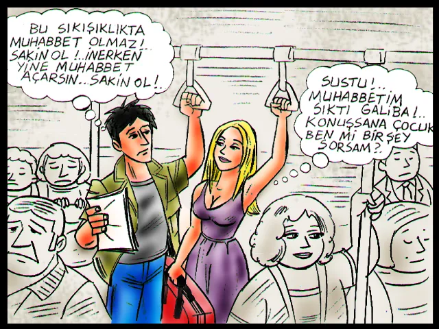 Kare 10 — Metroda muhabbet sürüyor; kavram içselleşti